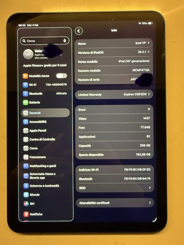 Apple ipad 10a gen - ipad, 256gb